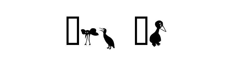 Birds Font
