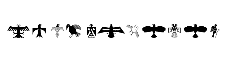 BirdsEleven  Frei Schriftart Herunterladen