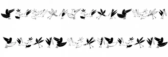 BirdsEtcetera Fuentes MINÚSCULAS