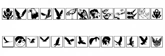 BirdsInHeaven फ़ॉन्ट लोअरकेस