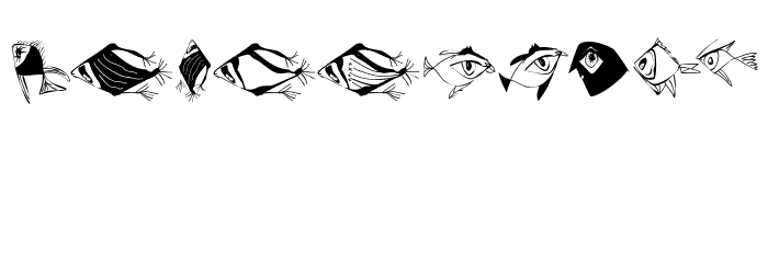 BirdsNFishes Font OTHER CHARS