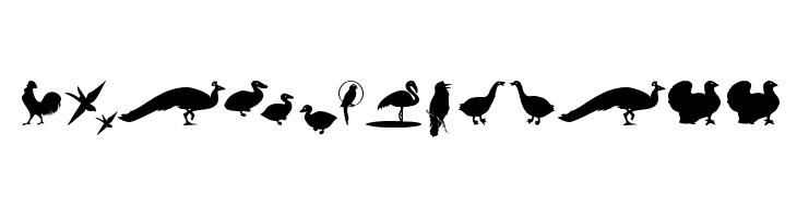 BirdsOThree  Скачать бесплатные шрифты