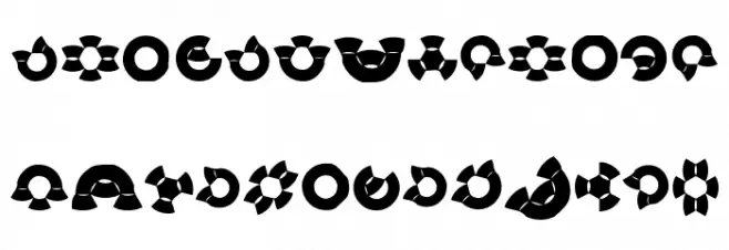 BirdsSinging Fonte MAIÚSCULAS