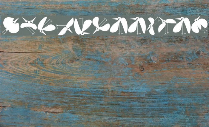 BirdsToolbox Font examples