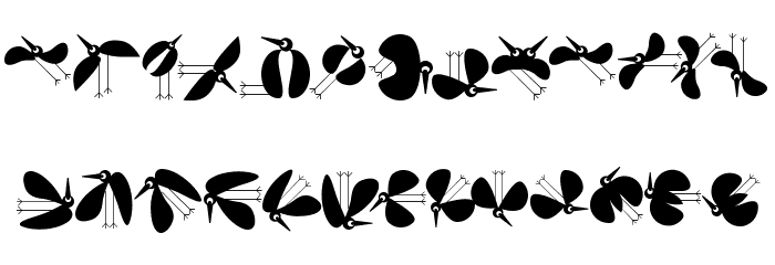 BirdsToolbox Font LOWERCASE