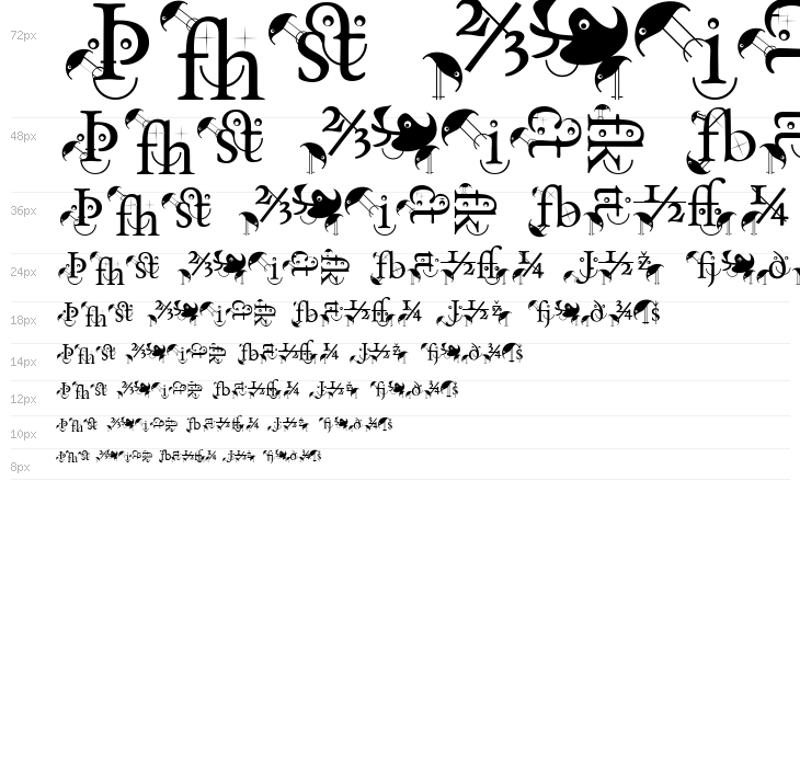 BirdsWithTypes Waterfall