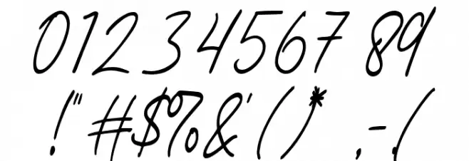 Birdspring Signature DEMO फ़ॉन्ट अन्य घर का काम