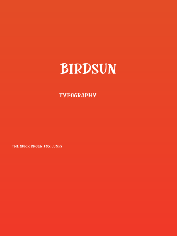 Birdsun Poster