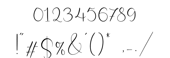 Birdwatch Font OTHER CHARS