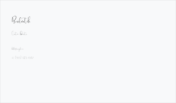 Birdwatch Business Card