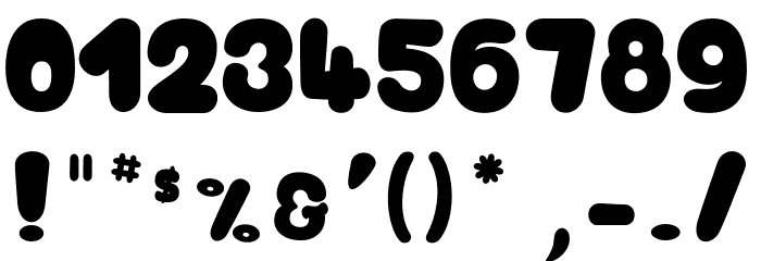 Birdy Game_PersonalUseOnly Font OTHER CHARS