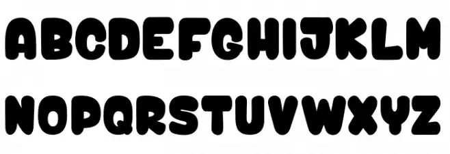 Birdy Game_PersonalUseOnly Schriftart Groß