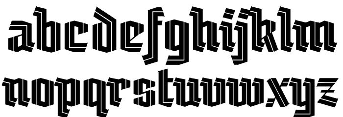 Birdy-Regular Font LOWERCASE