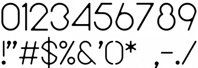 Bireun Font OTHER CHARS