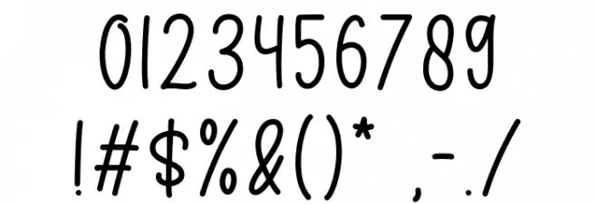 Birgitta Font OTHER CHARS