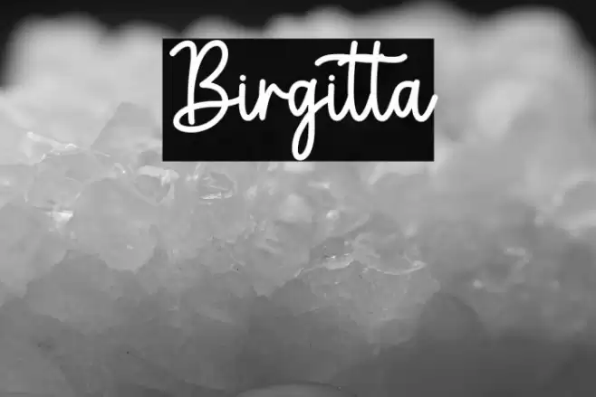 Birgitta Font examples