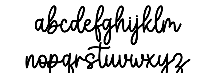 Birgitta Font LOWERCASE