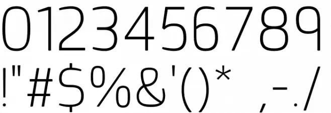 Birica Font OTHER CHARS