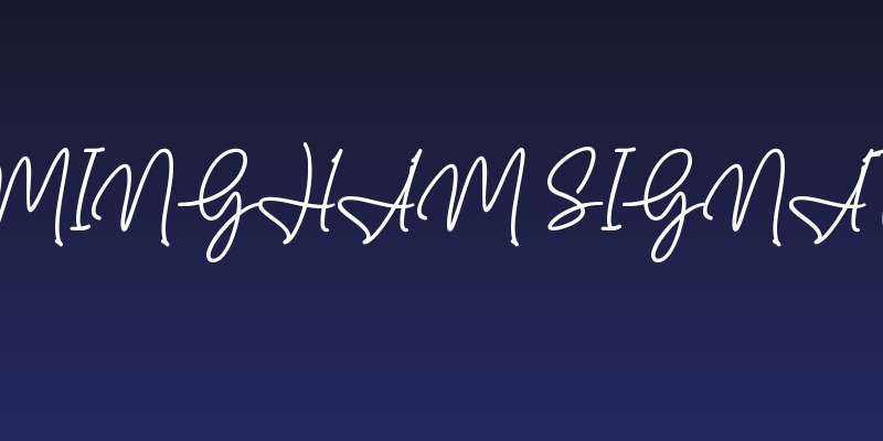 Birmingham Signature Social Header