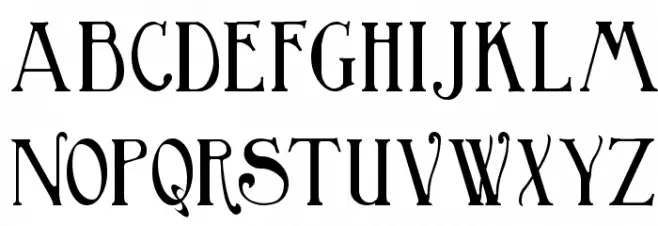 Birmingham 字体 大写