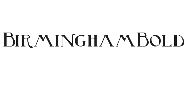 BirminghamBold Logo