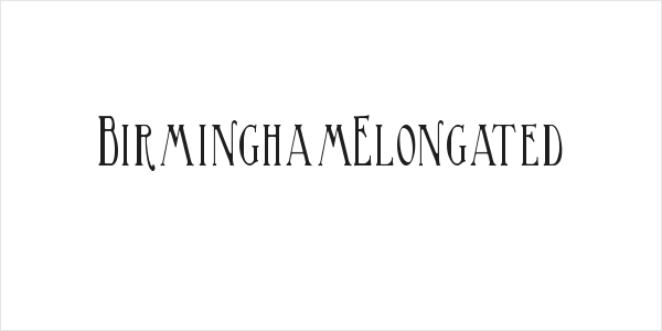 BirminghamElongated Logo
