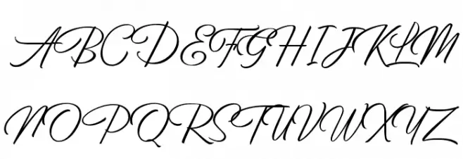 BirminghamScriptDEMO Шрифта ВЕРХНИЙ