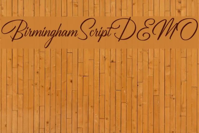 BirminghamScriptDEMO Example 1