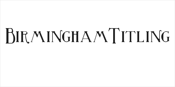 BirminghamTitling Logo