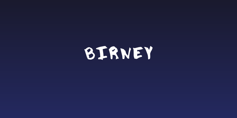 Birney Social Header