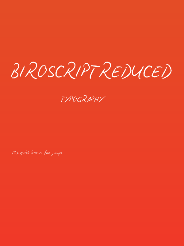 BiroScriptreduced Poster