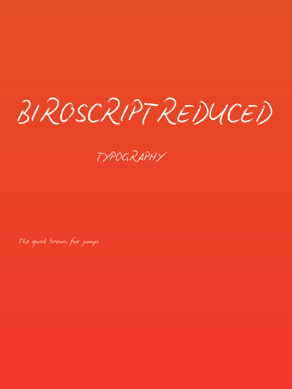 BiroScriptreduced Poster