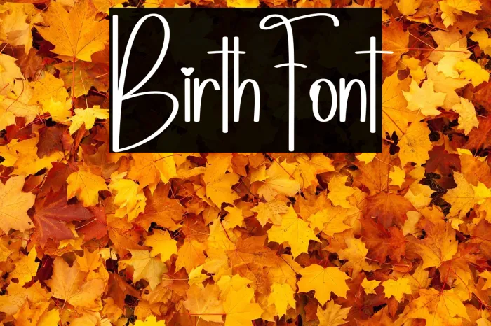Birth Example 2