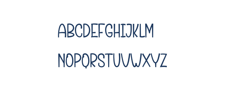 Birthday Christmas Lowercase