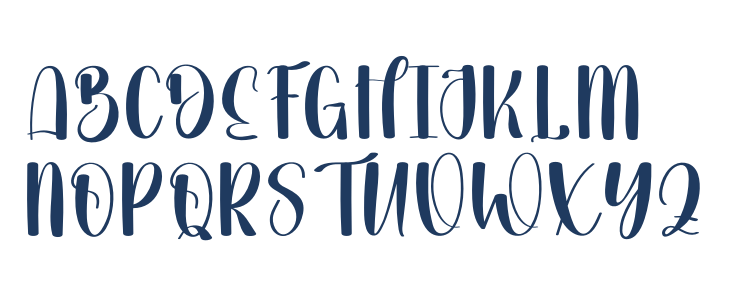 Birthday December Uppercase