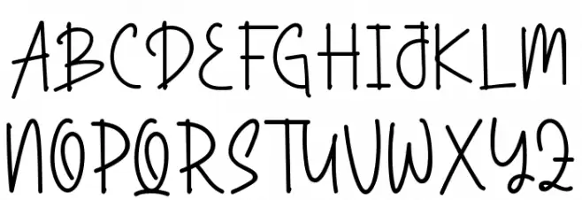 Birthday Girl Demo Script Caratteri MAIUSCOLE