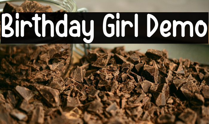 Birthday Girl Demo Example 3