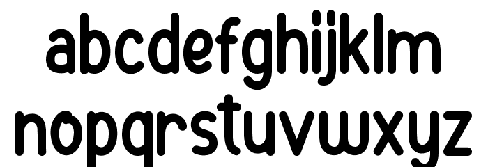 Birthday Girl Demo Font LOWERCASE