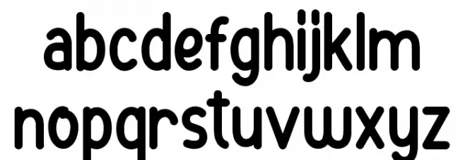 Birthday Girl Demo Font Litere mici