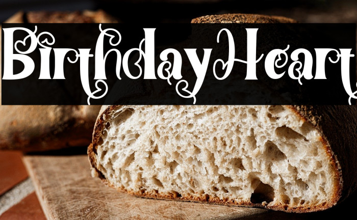Birthday Heart Example 2
