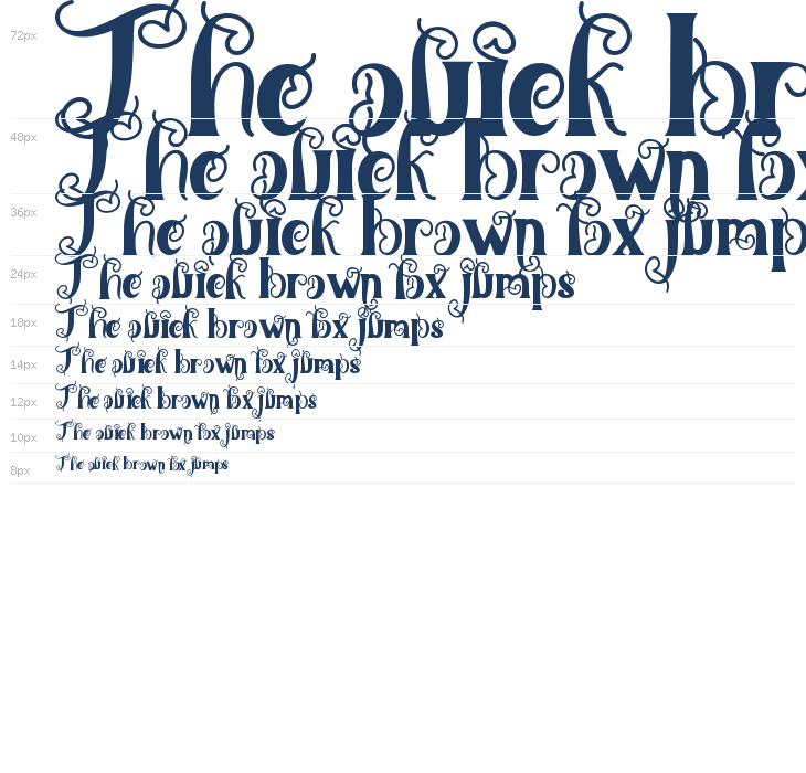 Birthday Heart Waterfall