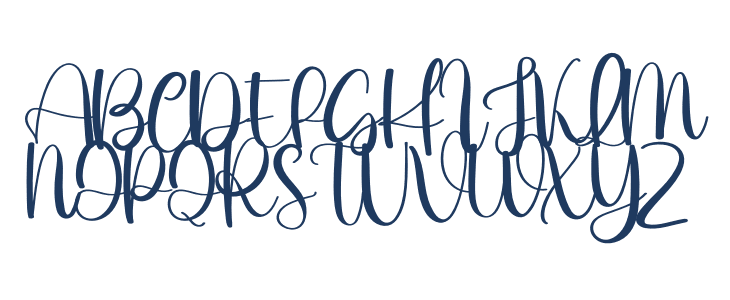 Birthday Night Uppercase