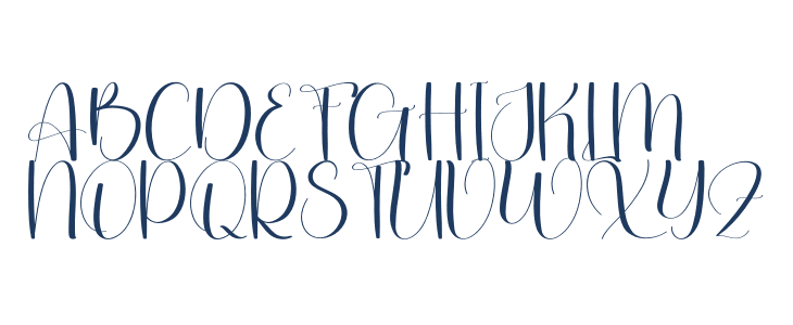 Birthday Scedule Uppercase