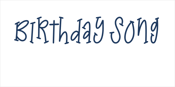 Birthday Song Logo