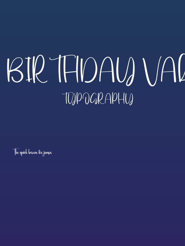 Birthday Valentine Poster