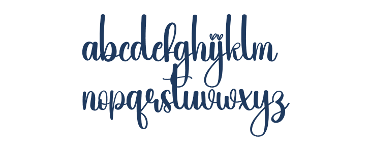 Birthday Valentine Lowercase