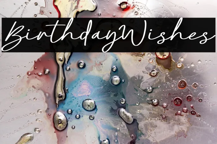 Birthday Wishes Example 3