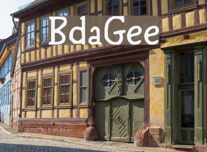 BirthdayGreetz Font examples