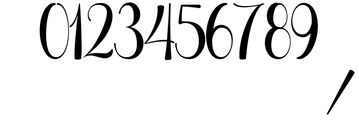 Birthella Demo Font OTHER CHARS