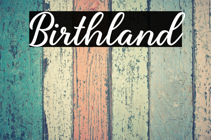 Birthland Example 2
